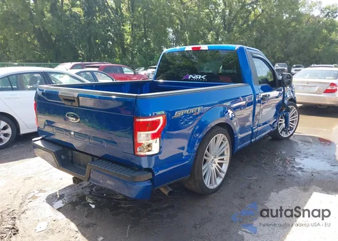 2018 Ford F-150 Xl from USA, damaged, VIN 1FTMF1EP8JFE60095